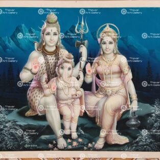 Artist Sapar Bros antique vintage paintings - Thevar art gallery