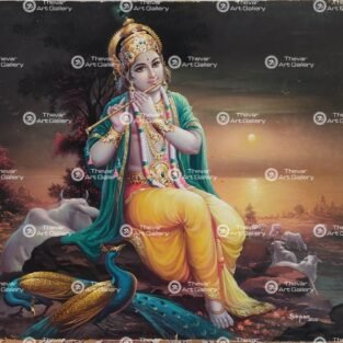 Artist Sapar Bros antique vintage paintings - Thevar art gallery