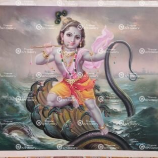 Artist Sapar Bros antique vintage paintings - Thevar art gallery