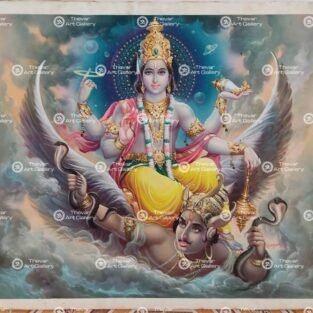 Artist Sapar Bros antique vintage paintings - Thevar art gallery