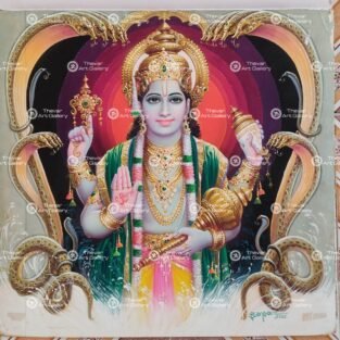 Artist Sapar Bros antique vintage paintings - Thevar art gallery