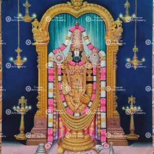 Artist S.Murugakani antique vintage paintings - Thevar art gallery