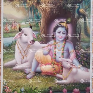 Artist Sapar Bros antique vintage paintings - Thevar art gallery