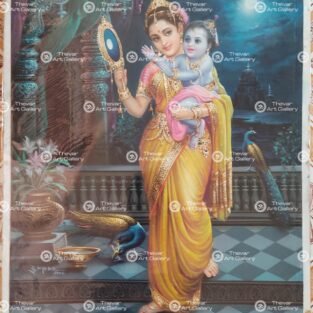 Artist Sapar Bros antique vintage paintings - Thevar art gallery