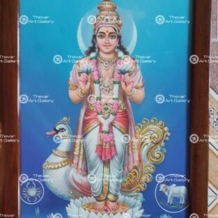Artist S.Murugakani antique vintage paintings - Thevar art gallery