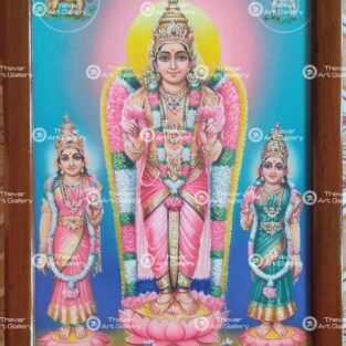 Artist S.Murugakani antique vintage paintings - Thevar art gallery
