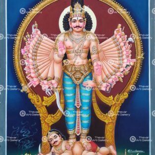 Artist Sivasubramanian antique vintage paintings - Thevar art gallery