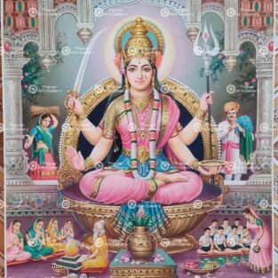 Artist S.Vilas antique vintage paintings - Thevar art gallery