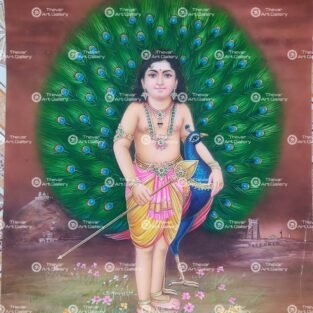Artist S.Murugakani antique vintage paintings - Thevar art gallery