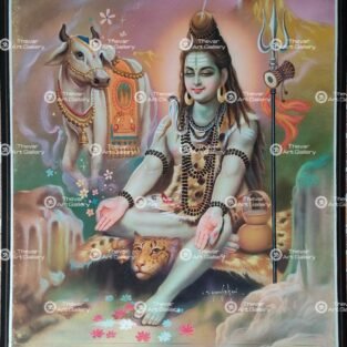 Artist S.Murugakani antique vintage paintings - Thevar art gallery