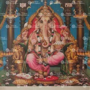 Artist Mu.Ramalingam antique vintage print - Thevar art gallery