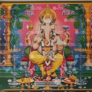 Artist Mu.Ramalingam antique vintage print - Thevar art gallery