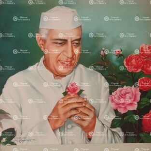 Artist Mu.Ramalingam antique vintage print - Thevar art gallery