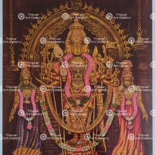 Artist Silpi antique Vintage print - Thevar art gallery