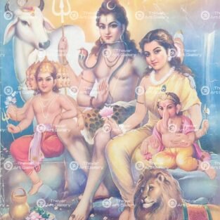 Artist Mulgaonkar antique Vintage print - Thevar art gallery