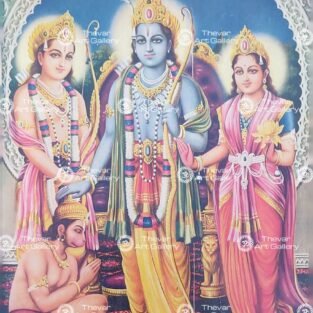 Artist B.G.Sharma antique Vintage print - Thevar art gallery