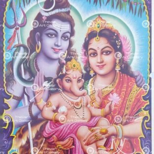 Artist B.G.Sharma antique Vintage print - Thevar art gallery
