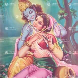 Artist L.N.Sharma antique Vintage print - Thevar art gallery