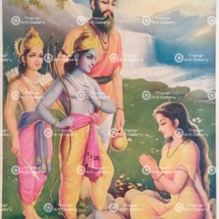 Artist Mulgaonkar antique Vintage print - Thevar art gallery