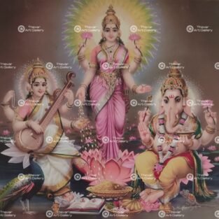 Artist Mu.Ramalingam antique vintage print - Thevar art gallery