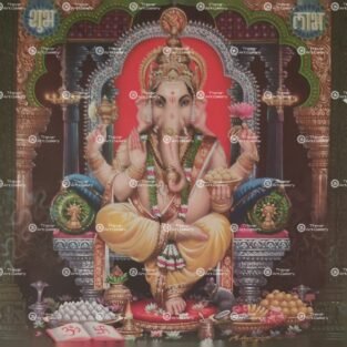 Artist Mu.Ramalingam antique vintage print - Thevar art gallery
