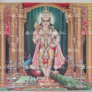 Artist Mu.Ramalingam antique vintage print - Thevar art gallery