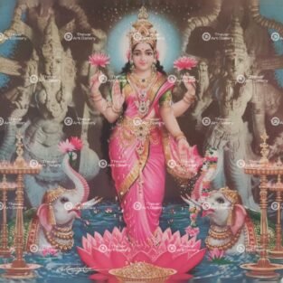 Artist Mu.Ramalingam antique vintage print - Thevar art gallery