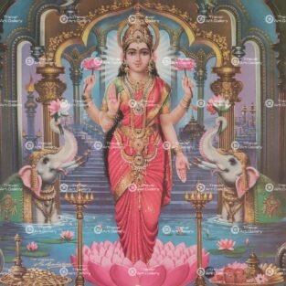 Artist Mu.Ramalingam antique vintage print - Thevar art gallery
