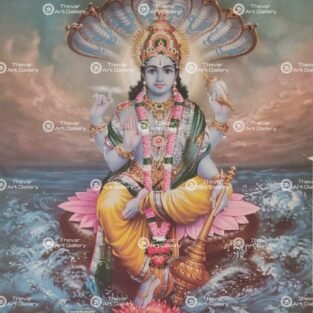 Artist Mu.Ramalingam antique vintage print - Thevar art gallery