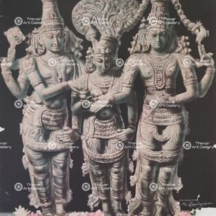 Artist Mu.Ramalingam antique vintage print - Thevar art gallery