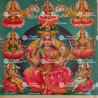 Lakshmi antique Vintage print - Thevar art gallery