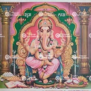 Artist S.Murugakani antique Vintage print - Thevar art gallery