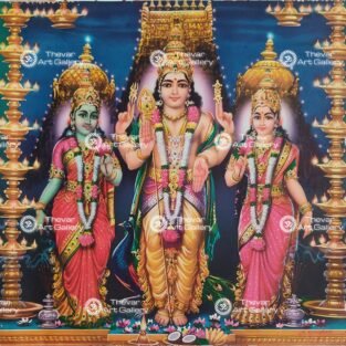 Artist S.Murugakani antique Vintage print - Thevar art gallery