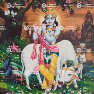 Artist S.Murugakani antique Vintage print - Thevar art gallery