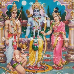 Artist S.Murugakani antique Vintage print - Thevar art gallery
