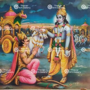 Artist S.Murugakani antique Vintage print - Thevar art gallery