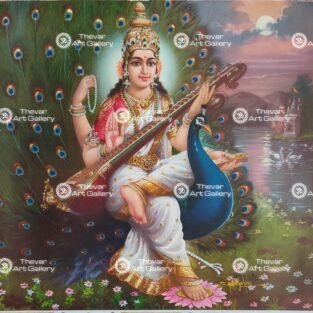 Artist S.Murugakani antique Vintage print - Thevar art gallery