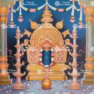 Artist S.Murugakani antique Vintage print - Thevar art gallery