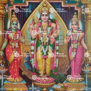 Artist S.Murugakani antique Vintage print - Thevar art gallery