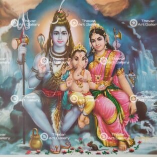 Artist S.Murugakani antique Vintage print - Thevar art gallery