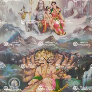 Artist S.Murugakani antique Vintage print - Thevar art gallery