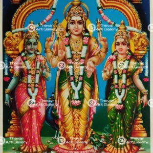 Artist S.Murugakani antique Vintage print - Thevar art gallery