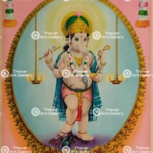 Artist S.Murugakani antique Vintage print - Thevar art gallery
