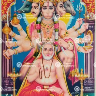 Artist S.Murugakani antique Vintage print - Thevar art gallery