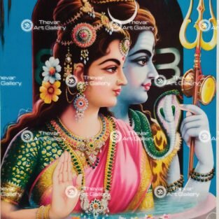 Artist S.Murugakani antique Vintage print - Thevar art gallery