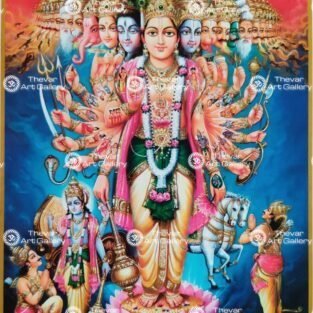 Artist S.Murugakani antique Vintage print - Thevar art gallery