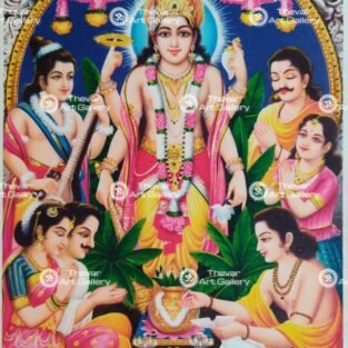 Artist S.Murugakani antique Vintage print - Thevar art gallery