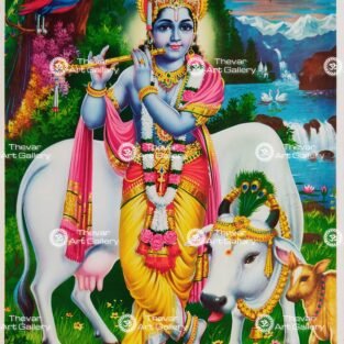 Artist S.Murugakani antique Vintage print - Thevar art gallery