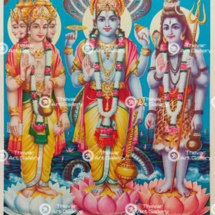 Artist S.Murugakani antique Vintage print - Thevar art gallery