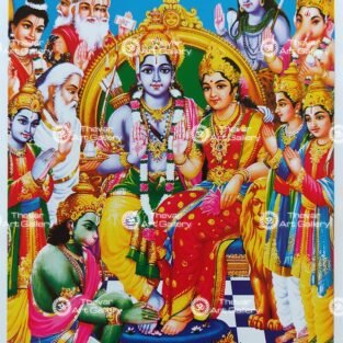Artist S.Murugakani antique Vintage print - Thevar art gallery